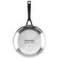 Kitchenaid 10-Piece 5-Ply Clad Cookware Set in Stainless Steel, , large