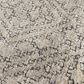 Central Oriental Stonington Nikita Oatmeal and Zinc 7"10" Round Area Rug, , large