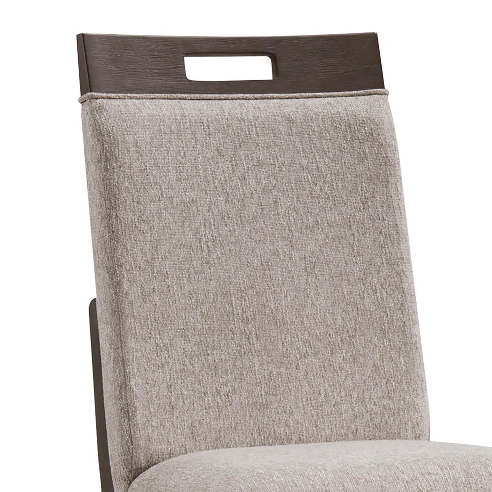 Hawthorne Furniture Hearst Side Chair w/Upholstered Seat and Back in Reclaimed Chevron, , large