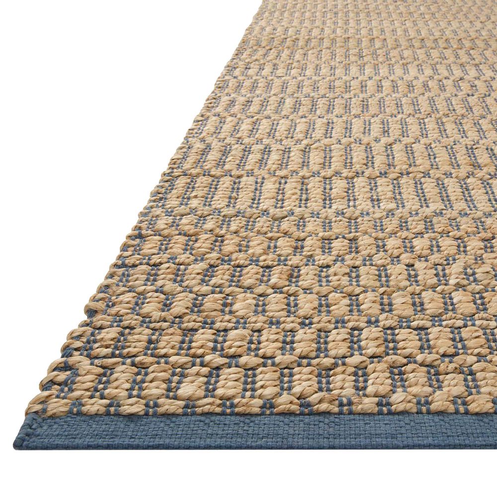Angela Rose Colton 2&#39; x 3&#39; Natural and Navy Area Rug, , large
