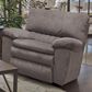 Catnapper Reyes Power Lay Flat Recliner in Graphite, , large