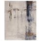 Feizy Clio 2" x 3" Ivory and Blue Area Rug, , large