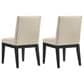 HOMLUX Side Chair in Ebony Black (Set of 2), , large