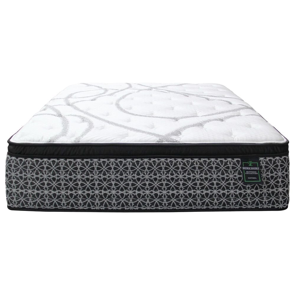 Sleeptronic Berkshire Warren Euro Pillow Top Medium Queen Mattress, , large