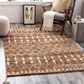 Surya Birch 5" x 7"6" Brown, Black and Cream Area Rug, , large