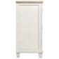 Ashley Shaybrock 5-Drawer Dresser and Mirror in Antique White and Brown, , large