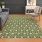 Dalyn Rug Company The Reserve TR10 Olive 9" x 12" Indoor/Outdoor Area Rug, , large
