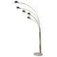 Flair Industries Lyon Floor Lamp in Chrome, , large