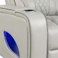 Titanic Furniture All Star Power Recliner with Power Headrest in Gray, , large