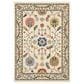 Oriental Weavers Lucca Aztec Floral 5"3" x 7"6" Ivory Area Rug, , large