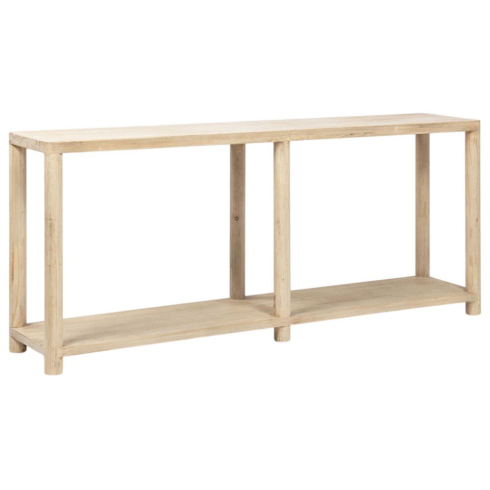 Jennifer Taylor Home Milo Console Table in Light Natural Cerused, , large