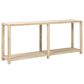 Jennifer Taylor Home Milo Console Table in Light Natural Cerused, , large