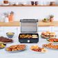 Ninja Sizzle 14" Smokeless Indoor Grill and Griddle in Grey and Stainless Steel, , large