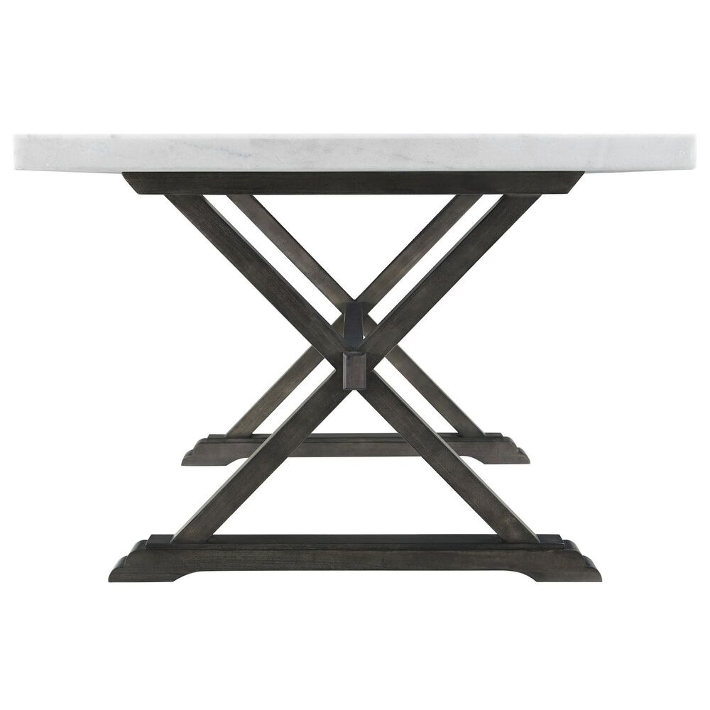 Mayberry Hill Lexi Dining Table in Espresso and White - Table Only, , large