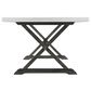 Mayberry Hill Lexi Dining Table in Espresso and White - Table Only, , large