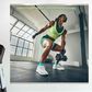 HOMLUX 48" x 24" Frameless Full Length Wall Mounted Fitness Mirror in Silver (Set of 2), , large