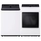 LG 5.3 Cu. Ft. Top Load Washer and 7.3 Cu. Ft. Gas Dryer with AI Sensing in Alpine White, , large