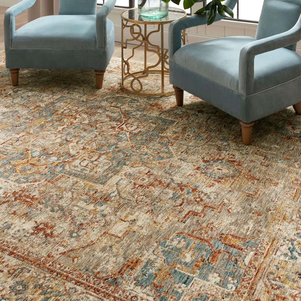 Karastan Marash Ezine 9&#39; x 12&#39;2&quot; Cream Area Rug, , large