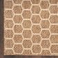 Nourison Twist Reversible 4" x 6" Natural Indoor/Outdoor Area Rug, , large