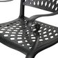 Hearth and Haven Olmsted 5-Piece Outdoor Dining Set in Black, , large