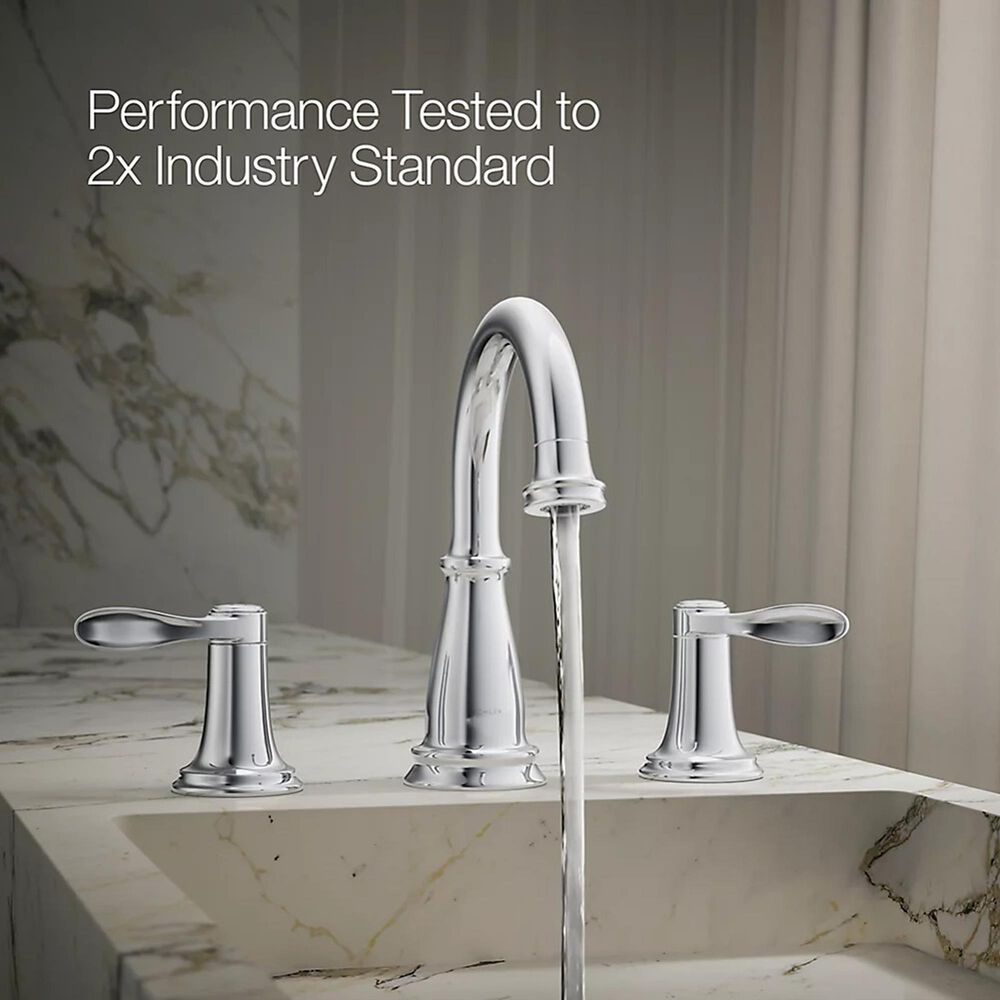 Kohler Bellera Widespread Bathroom Sink Faucet in Polished Chrome, , large