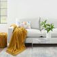Nourison Life Styles Throw in Mustard, , large