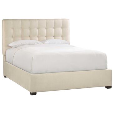Bernhardt Avery Queen Upholstered Bed in Cream, , large