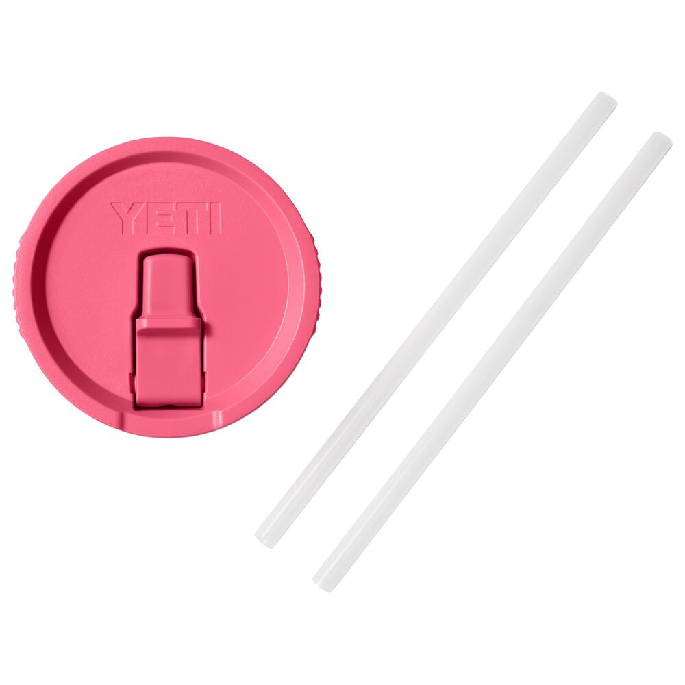YETI Rambler Large Travel Straw Mug Lid in Tropical Pink, , large