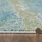 Kas Oriental Rugs Illusions Mist 3"3" x 4"11" Ocean Area Rug, , large