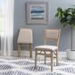 Linon Home Decor Keira Folding Chair in Grey Wash (Set of 2), , large