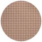 Dalyn Rug Company Marlo 10" Round Paprika Indoor/Outdoor Area Rug, , large