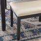 Linon Home Decor Jorissen Bench in Dark Charcoal, , large