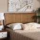 Baxton Studio Harris Full Headboard in Ash Walnut, , large