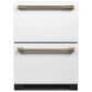 Cafe 5.7 Cu. Ft. Built-In Dual-Drawer Refrigerator in Matte White, , large