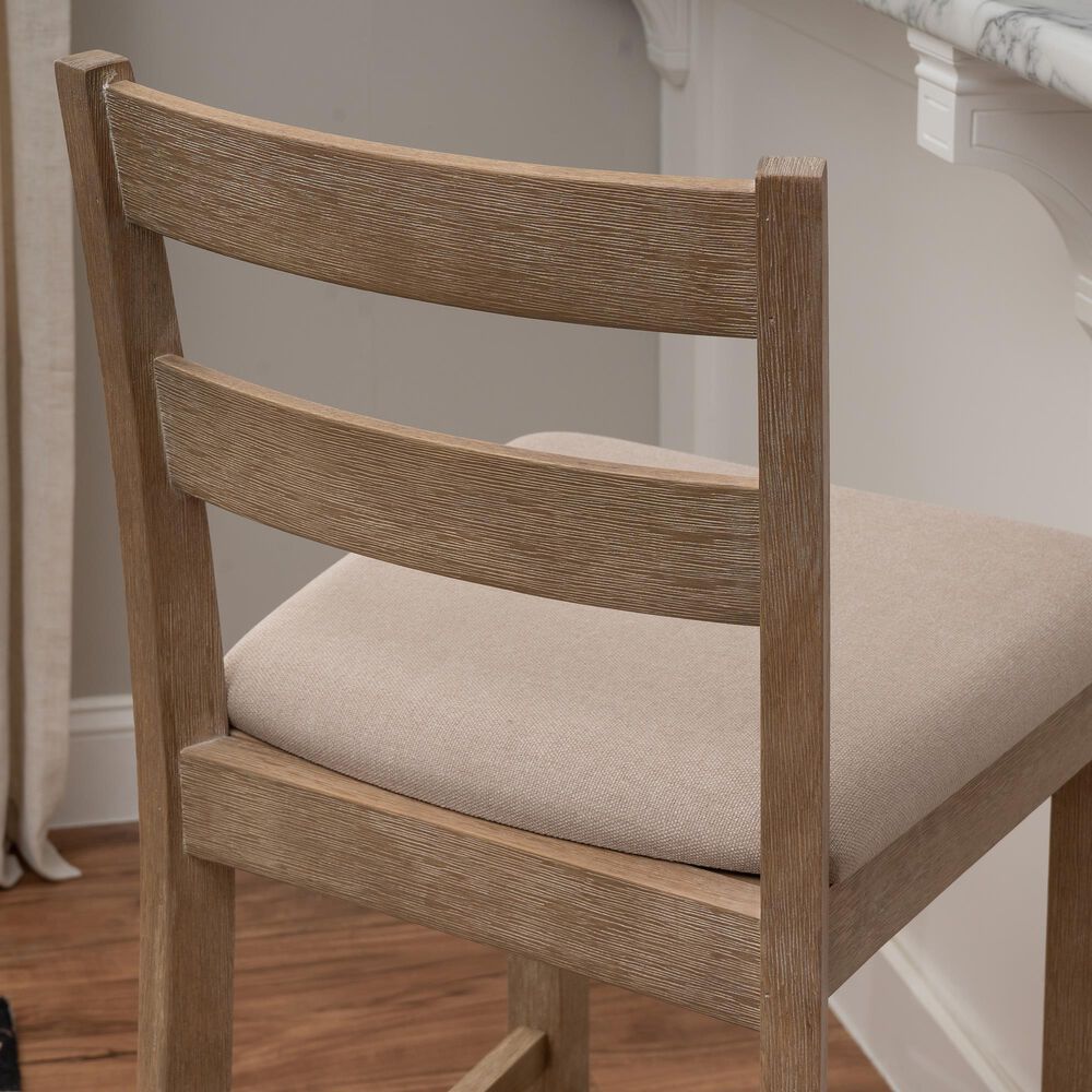 Linon Home Decor Torino Soho Bar Stool in Grey Wash, , large