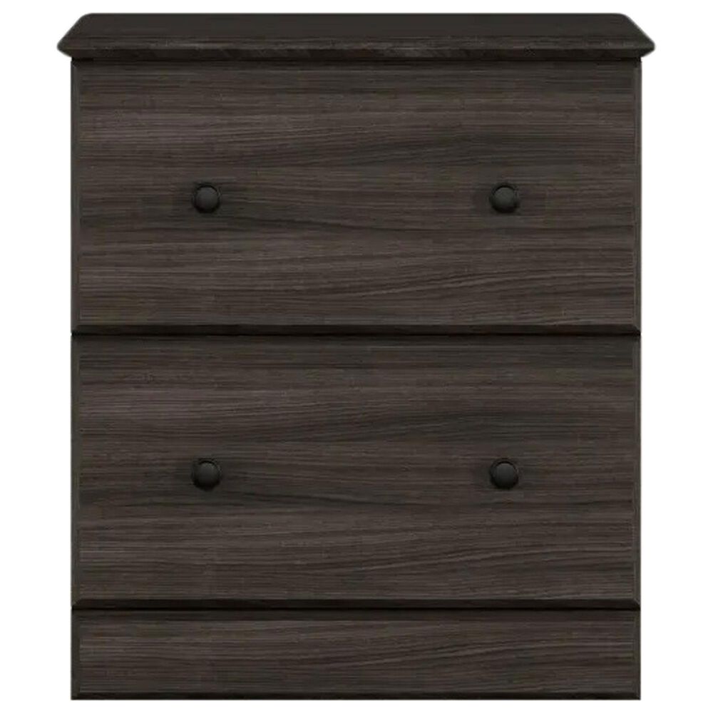 Lemoore Essential 2-Drawer Nightstand in Grey Walnut, , large