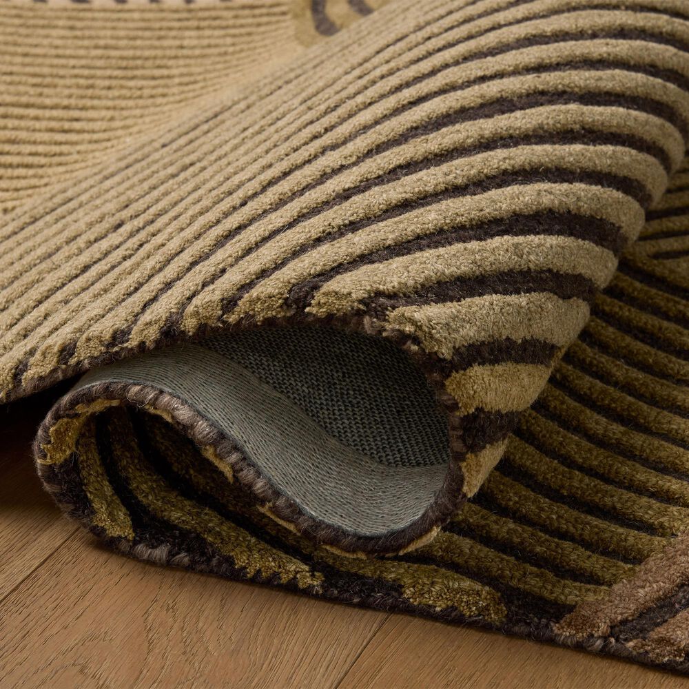 Loloi Madi Espresso and Multicolor 2'6" x 7'6" Runner, , large