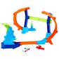 Hot Wheels Stunt Tracks Corkscrew Jump Champion Track Set with 1:64 Scale Vehicle, , large