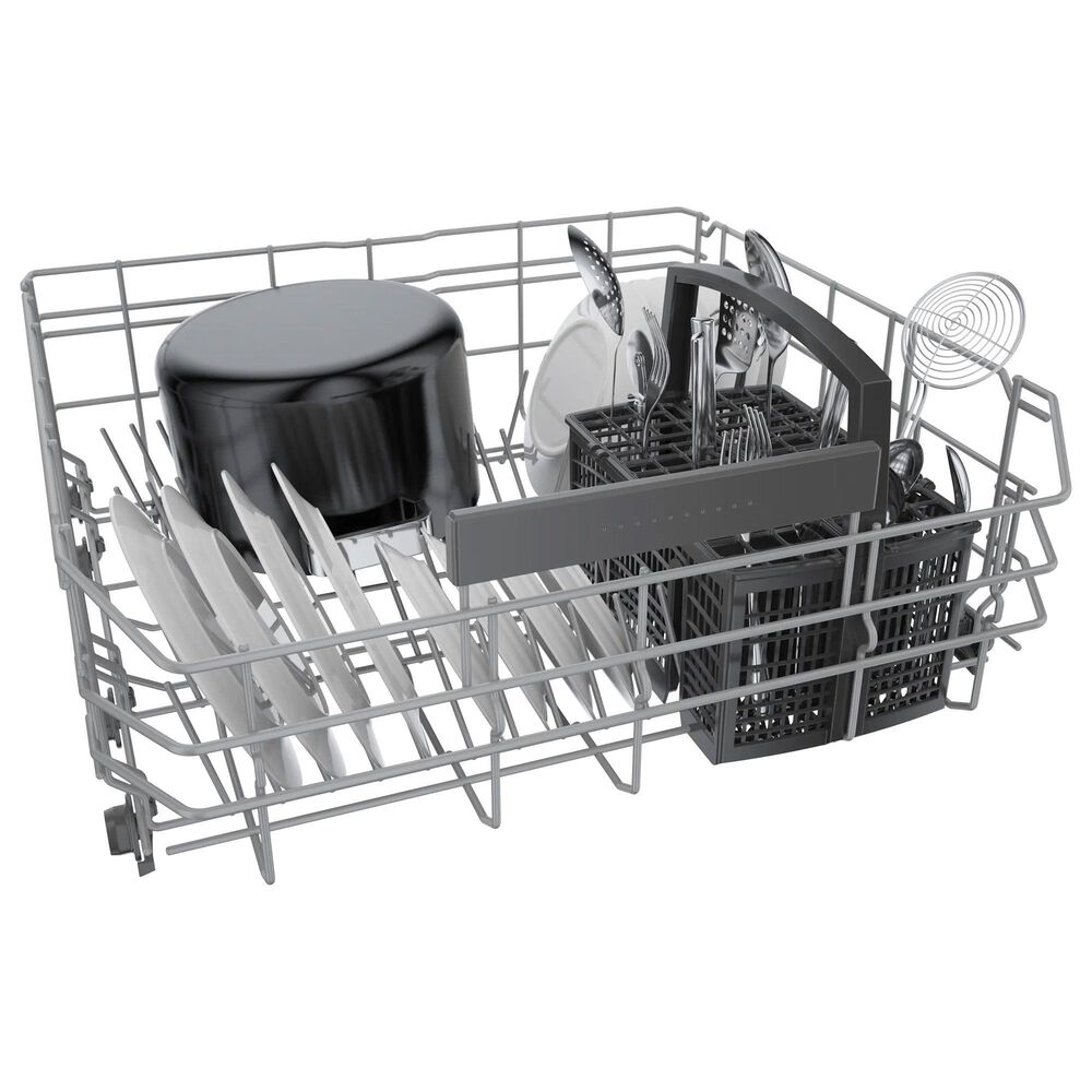 B_S_H 800 Series 24'' BuiltIn Recessed Handle Dishwasher with 6 Wash
