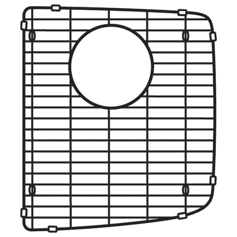 Blanco Valea Bottom Grid for Right Bowl of 50/50 Sinks in Stainless Steel, , large