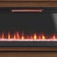 Legends Home Stardust 89" Fireplace Console with Fireplace Insert in Bourbon, , large