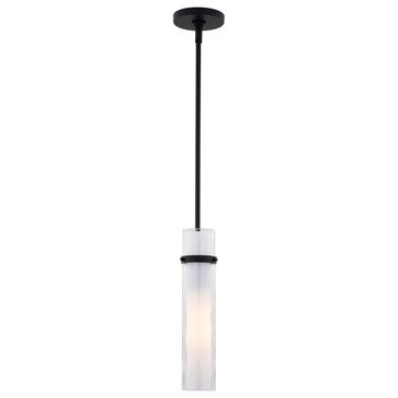 Vaxcel Vilo 1-Light Mini Pendant in Matte Black, , large