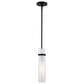 Vaxcel Vilo 1-Light Mini Pendant in Matte Black, , large
