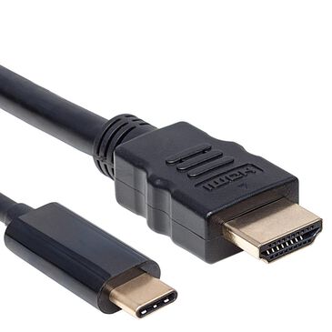Manhattan 6" USB-C to HDMI Adapter Cable in Black, , large