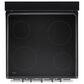 Whirlpool 24" Smooth Top Electric Range with Upswept in Stainless Steel, , large