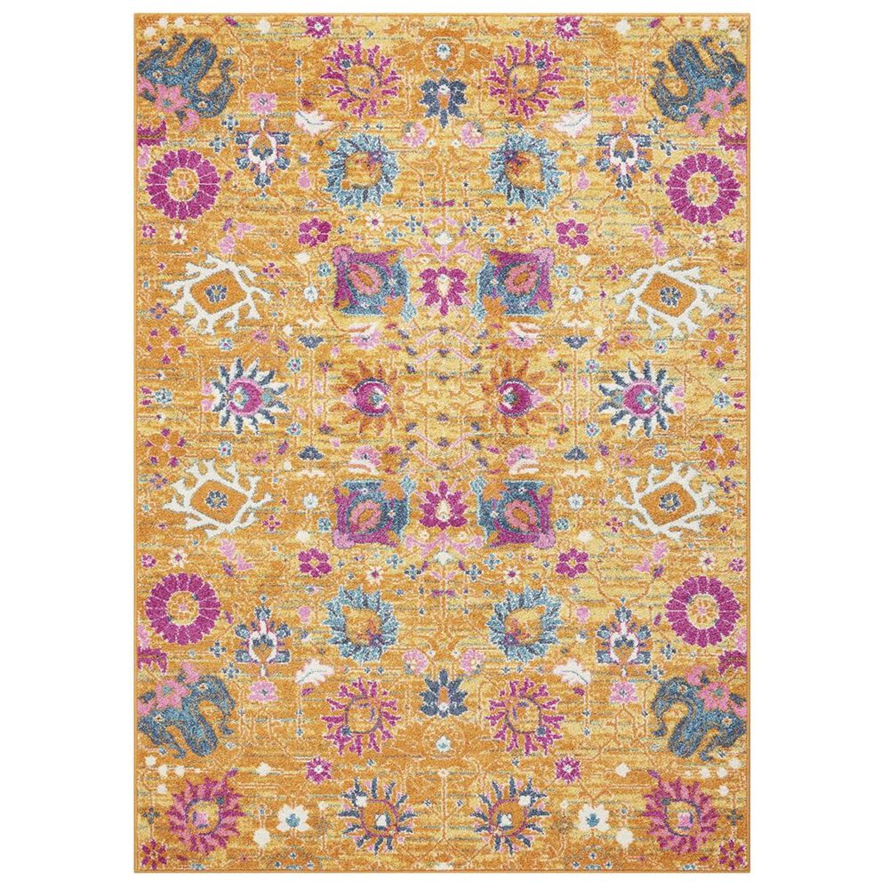Nourison Passion PSN01 8" x 10" Sun Area Rug, , large