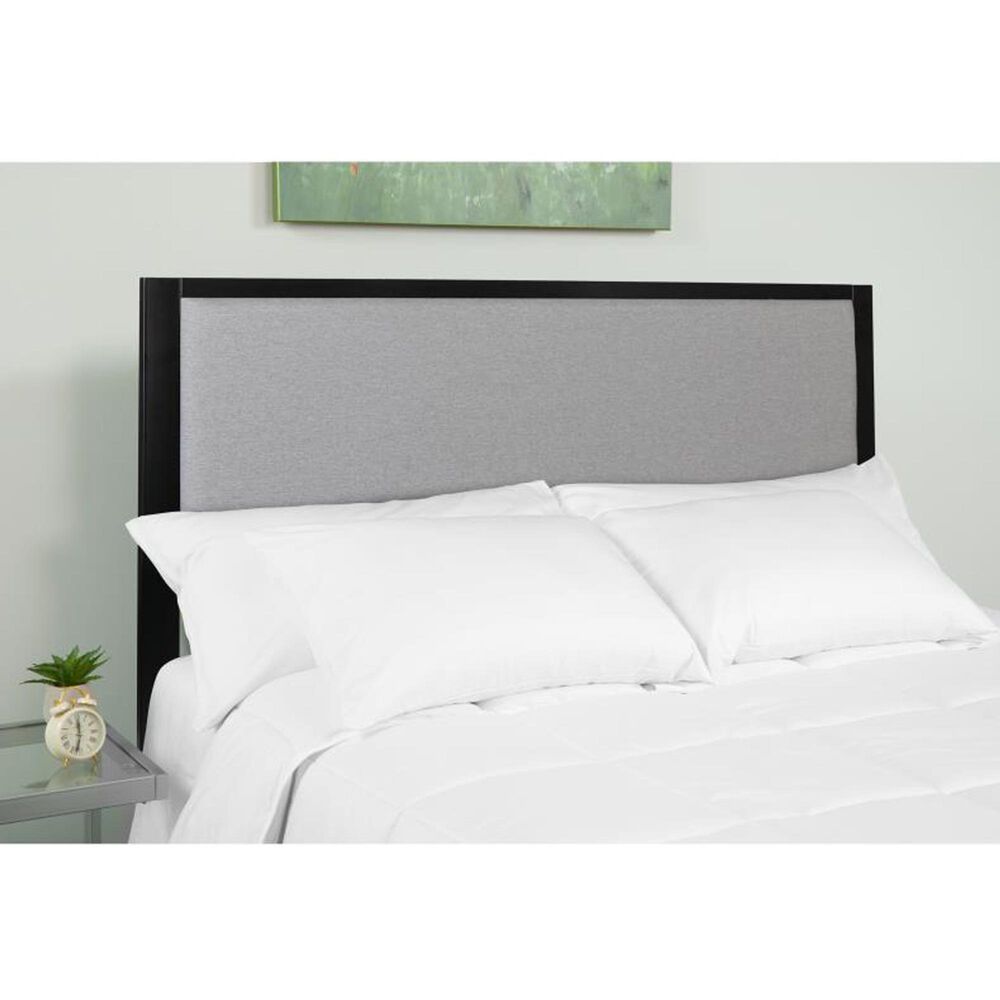 Flash Furniture Melbourne Full Upholstered Headboard in Light Gray, , large