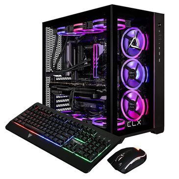 CLX Gaming Desktop | AMD Ryzen 7 7800X3D - 32GB RAM - NVIDIA GeForce RTX 4080 - 6TB HDD + 2TB SSD in Black, , large