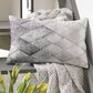 Ashley Pacrich 14" x 22" Lumbar Pillow in Gray and Brown, , large