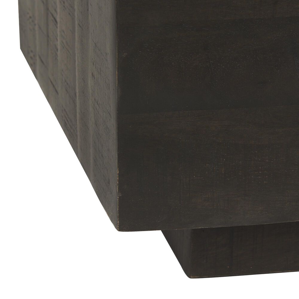 Mercana Hayden Square Coffee Table in Dark Brown, , large